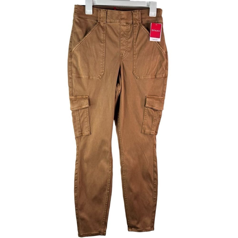 Spanx Women's Brown Utility Cargo Pants